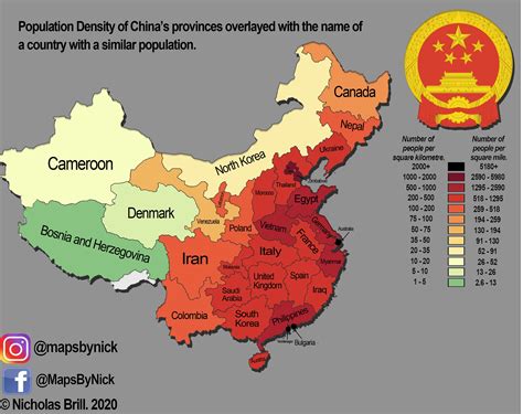 most heavily populated area of china
